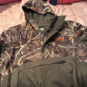 Under Armour Woodland Camo Jacket with Hood
